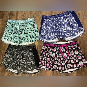 Girls under Armour athletic shorts, size XL
